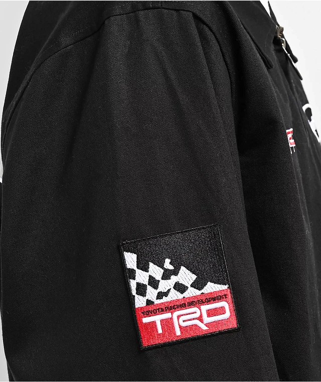 HUF x Toyota Racing Development Black Work Jacket