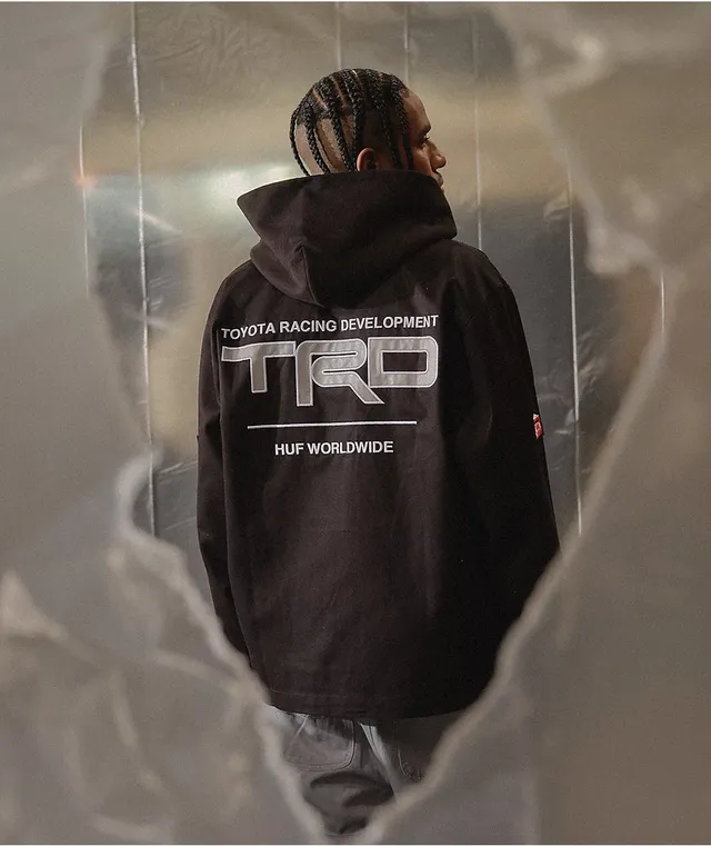 HUF x Toyota Racing Development Black Work Jacket Vancouver Mall