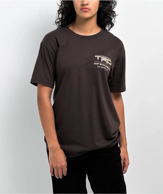 HUF x Toyota Racing Development Off-Road Brown T-Shirt