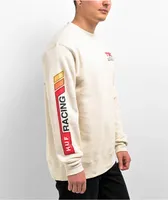 HUF x Toyota TRD Concept Natural Crewneck Sweatshirt at Hamilton