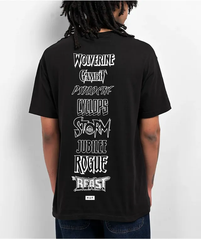 HUF x X-Men Mutant Black T-Shirt at CoolSprings Galleria in