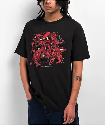 HUF x X-Men TT Black T-Shirt at Hamilton Place in