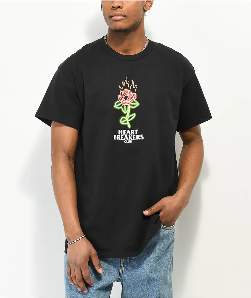 Heartbreakers Club La Brea Black T-Shirt at Hamilton Place in