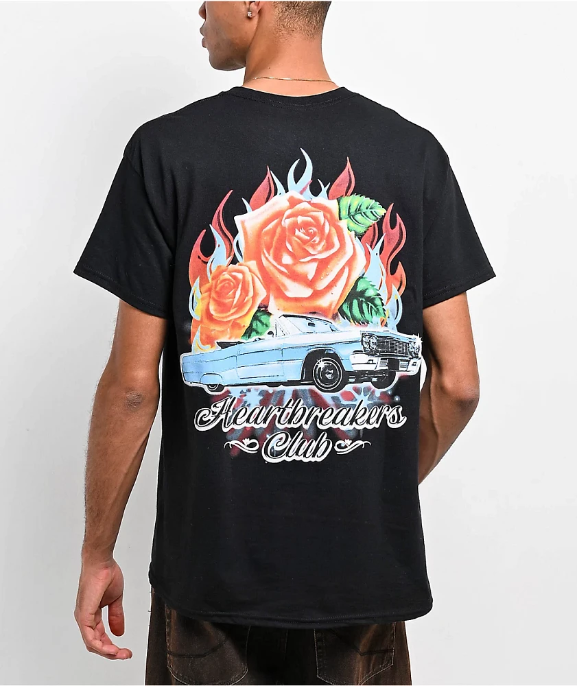 Heartbreakers Club Low Life Black T-Shirt | MainPlace Mall