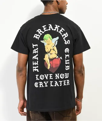 Heartbreakers Club La Brea Black T-Shirt at Hamilton Place in