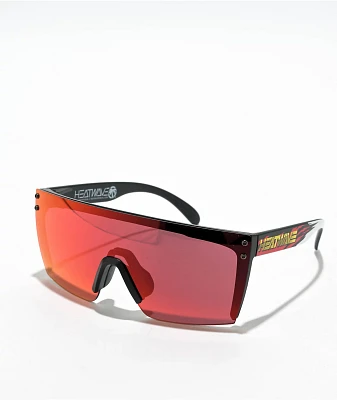 LEst Heat Wave Lazer Face Z.87 Black Sunglasses at Hamilton Place in
