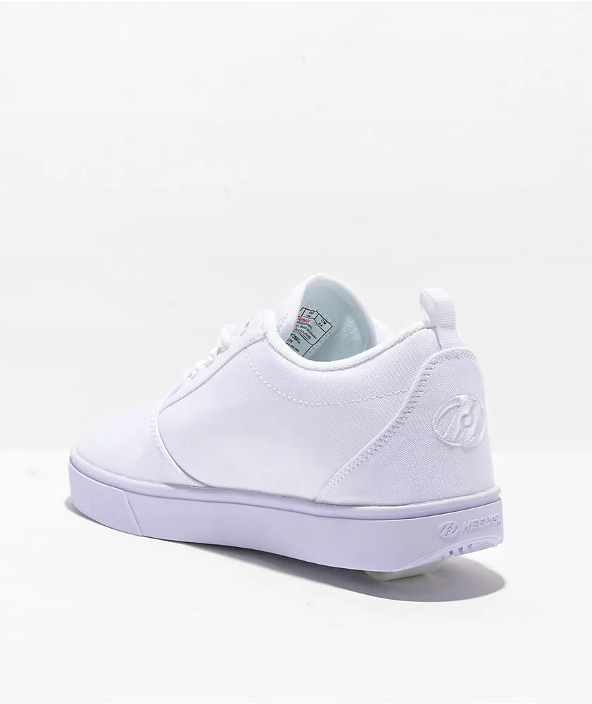 Heelys Pro 20 Canvas White Wheeled Skate Shoes Coquitlam Centre