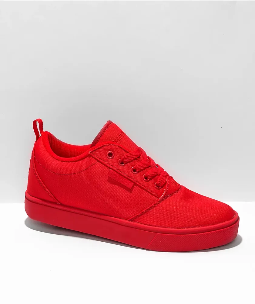 Red 2025 canvas shoes