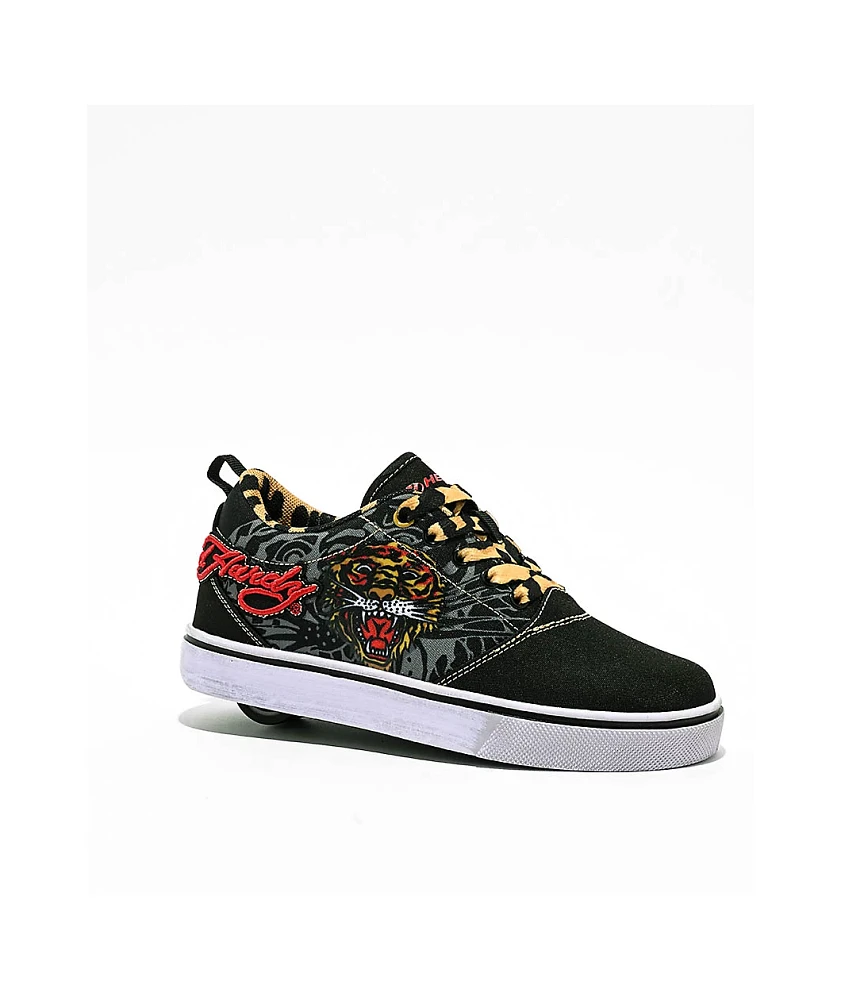 Heelys x Ed Hardy Kids Pro 20 Black Shoes | MainPlace Mall