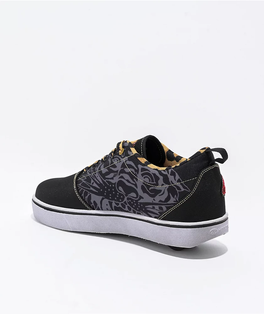 Heelys x Ed Hardy Pro 20 Black Shoes | MainPlace Mall