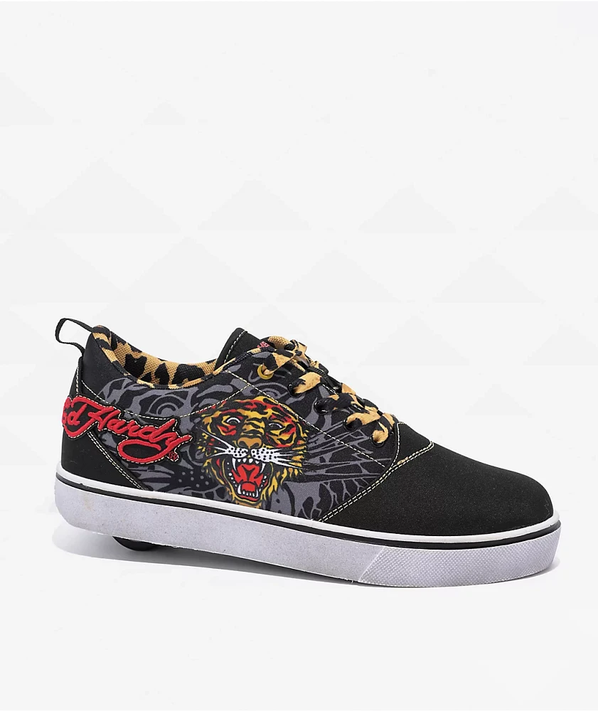 Heelys x Ed Hardy Pro 20 Black Shoes | Arden Fair