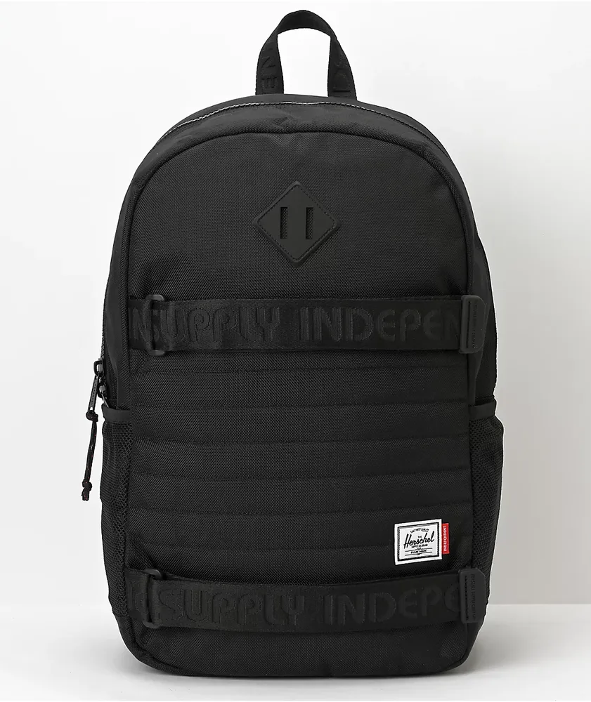 Herschel Independent Fleet Black Backpack Willowbrook Shopping