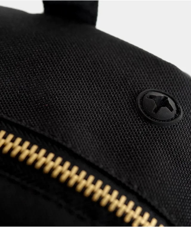 Herschel black deals backpack gold zipper