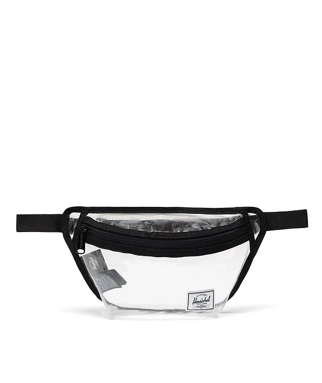 Clear black fanny pack shop