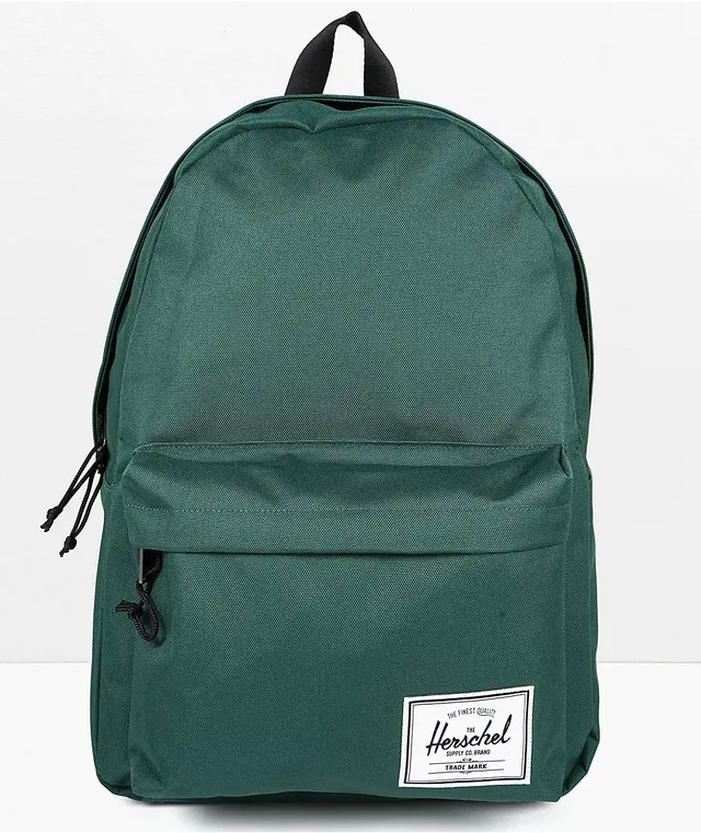 Herschel dark shop green backpack