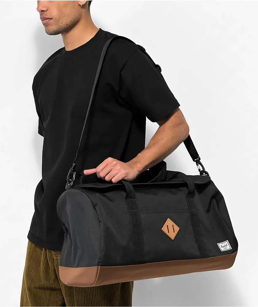 Herschel Supply Co. Heritage Black Duffle Bag Coquitlam Centre