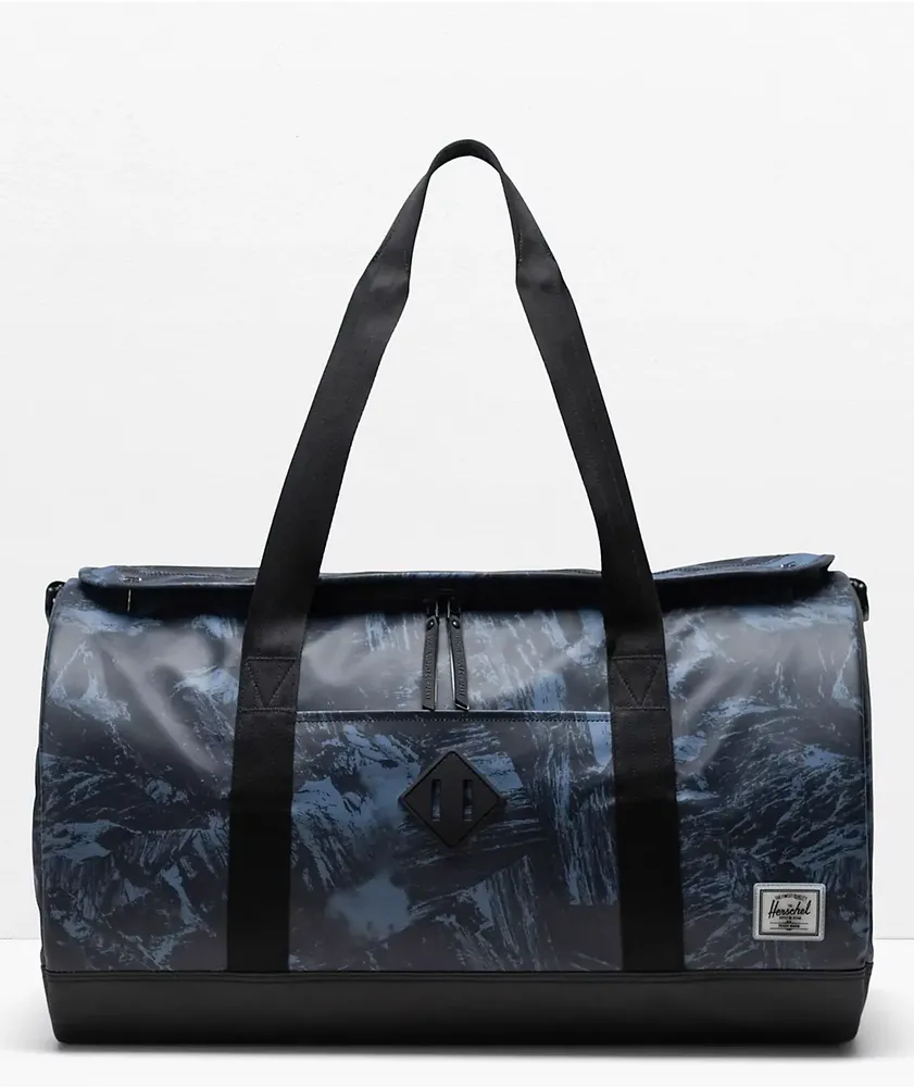 Herschel Supply Co. Heritage Weather Resistant Steel Blue Duffle