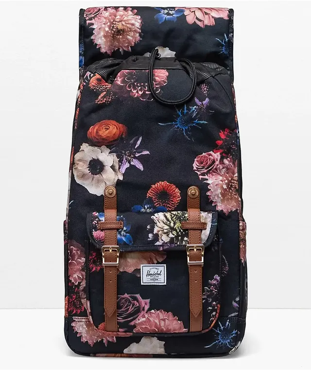 Herschel blue shop floral backpack