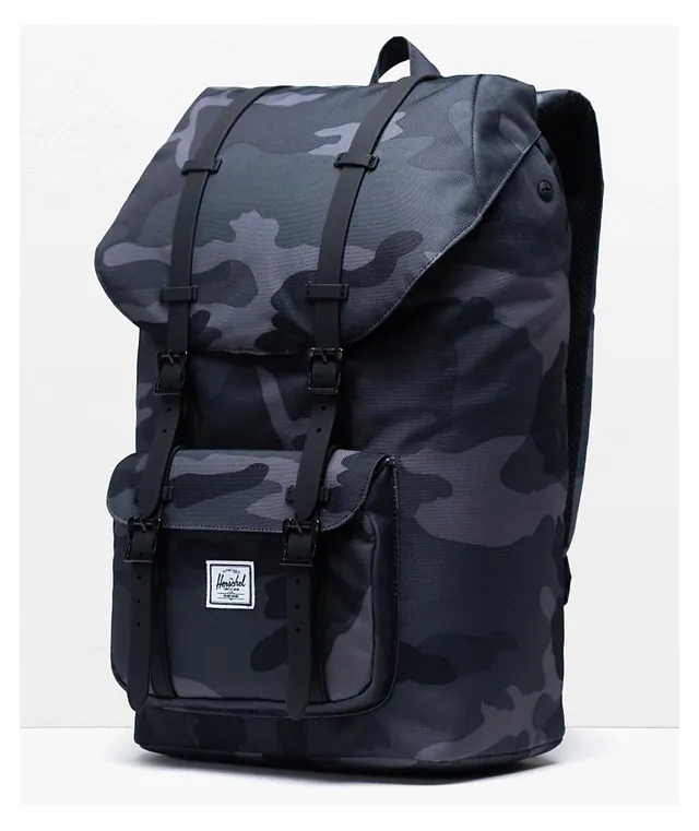 Herschel black camo backpack store