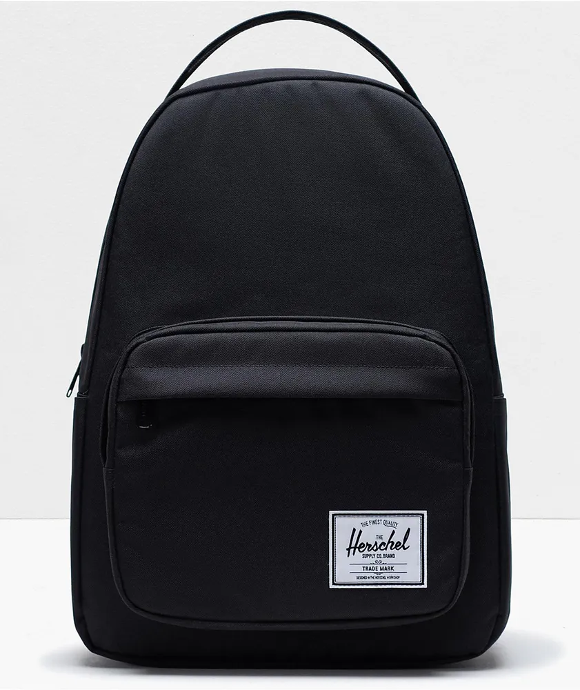 Herschel supply cheap co black backpack