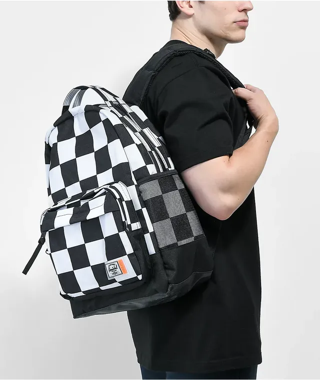 Herschel checkered backpack sales