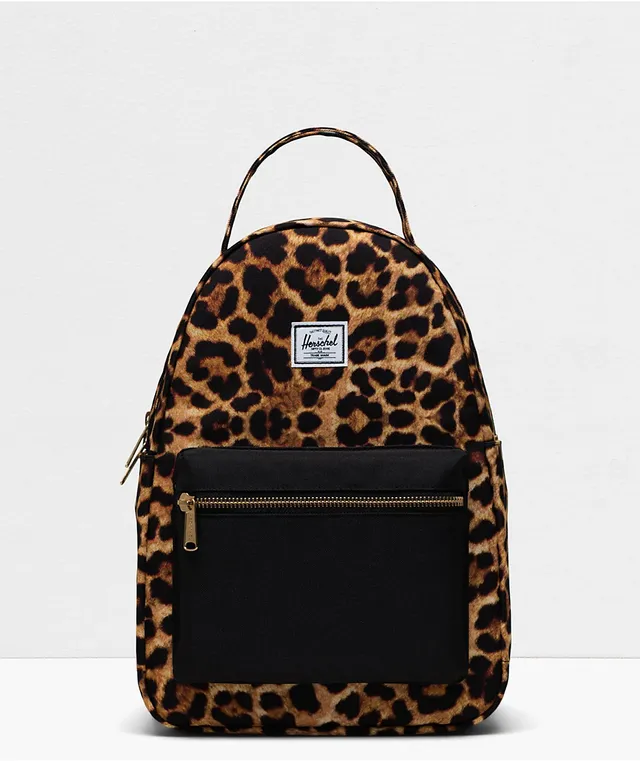 Herschel leopard print discount backpack