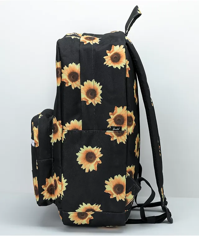 Herschel Supply Co. Pop Quiz Sunflower Field Black Backpack