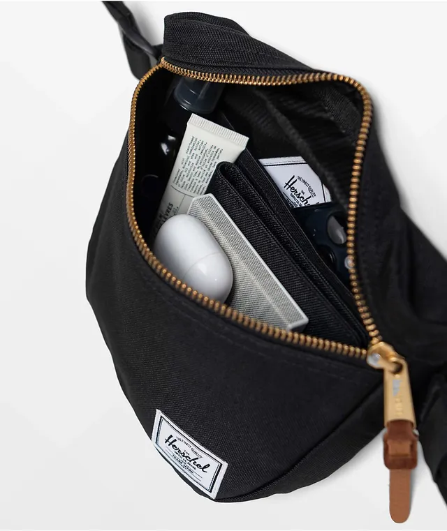 Herschel black fanny pack store