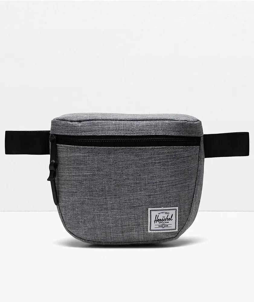 Grey herschel fanny pack deals
