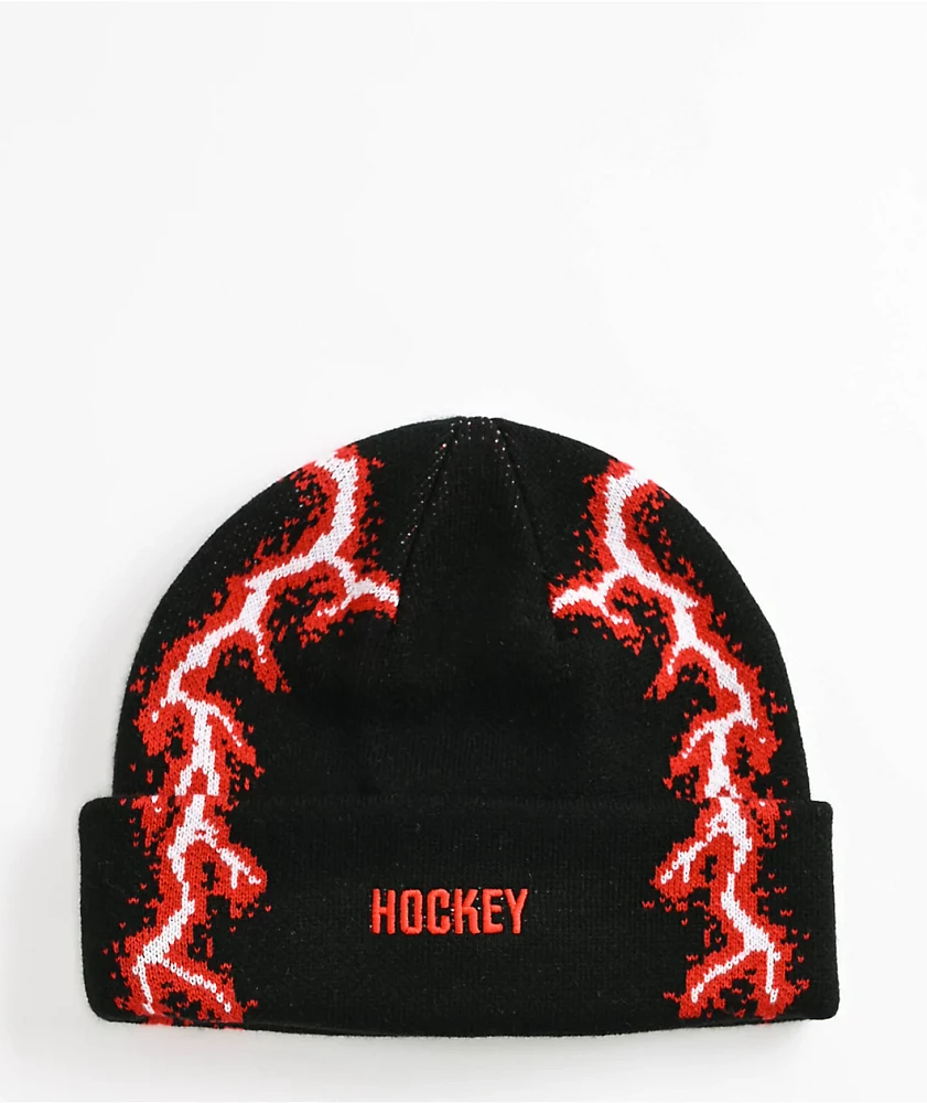 Hockey Lightning Black Beanie | MainPlace Mall