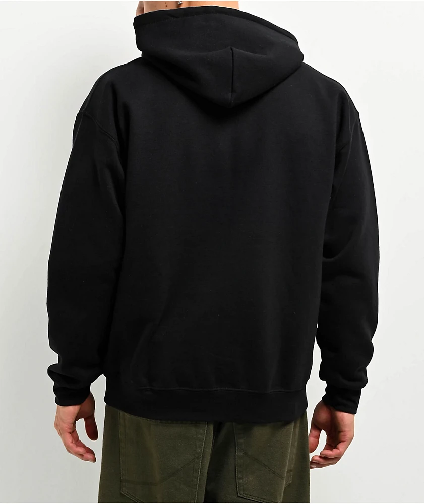 【HOCKEY】PUFF PRINT SHATTER HOODIE BLACK Hockey Shatter Puff Paint Black Hoodie | Pueblo Mall