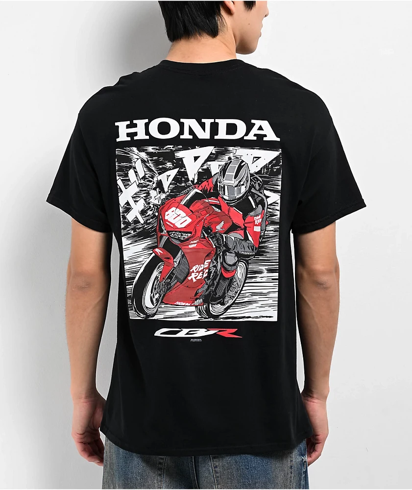 Honda CBR Enjoy Black T-Shirt | Liberty Center