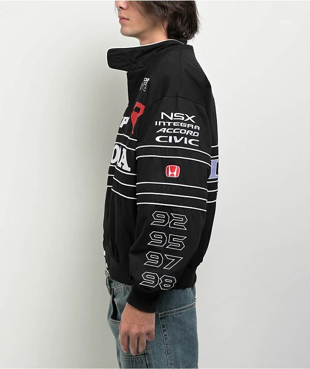Honda Tribute Black Racing Jacket | Liberty Center
