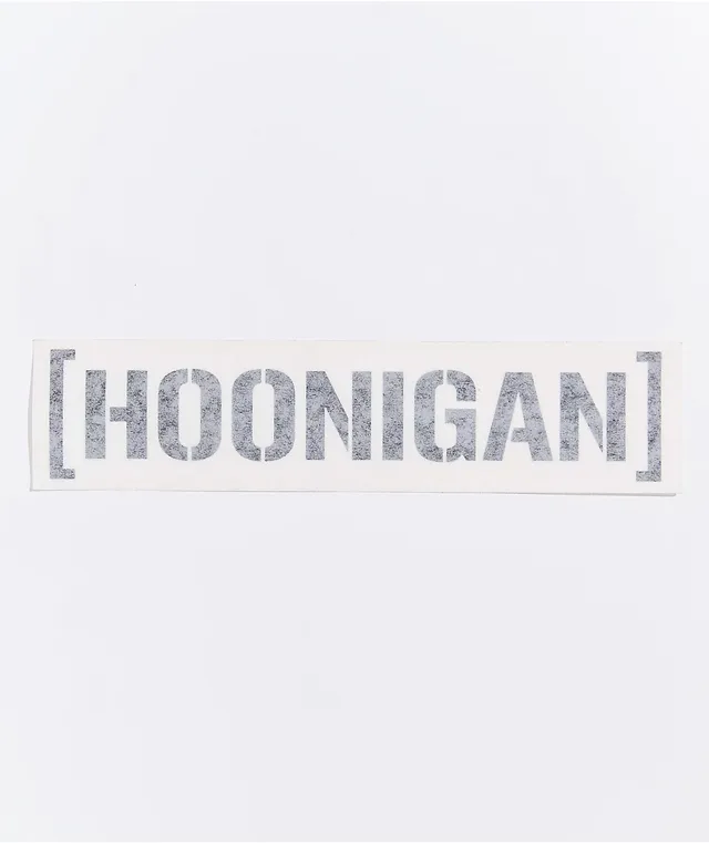 Hoonigan Logo Black Die-Cut Sticker at Hamilton Place in Chattanooga, TN
