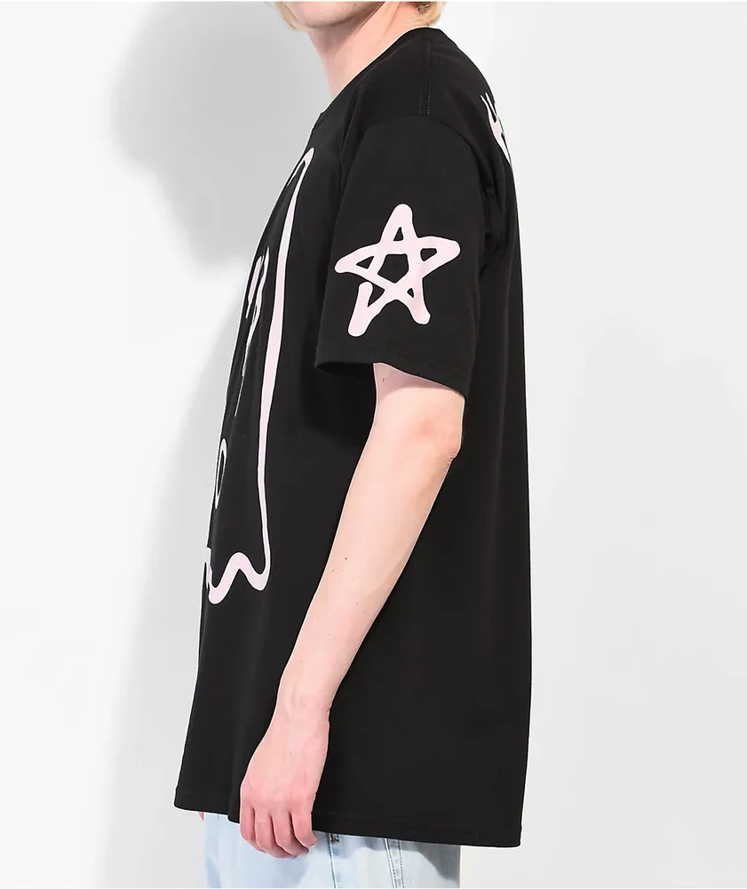 Hoonigan x Trouble Andrew Big Ghost Black T-Shirt | Liberty Center