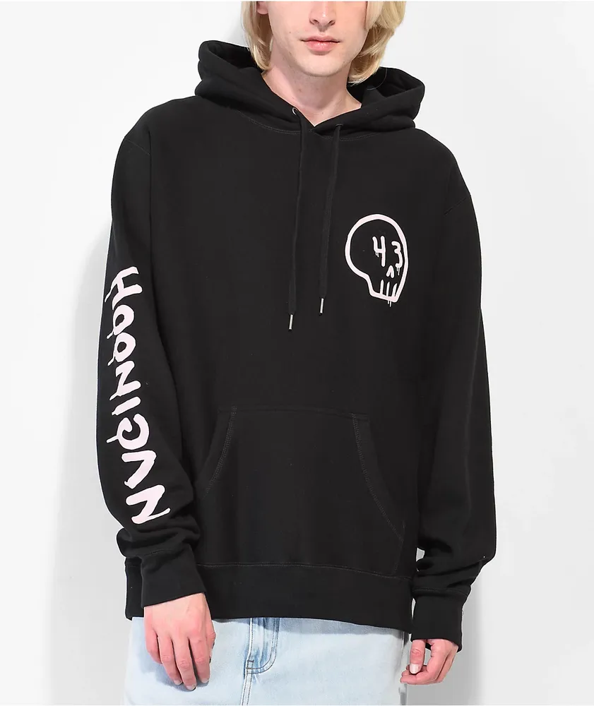 アントン フーディ トレカ ポップアップ Hoonigan x Trouble Andrew Just Dont Die Black Hoodie | MainPlace Mall