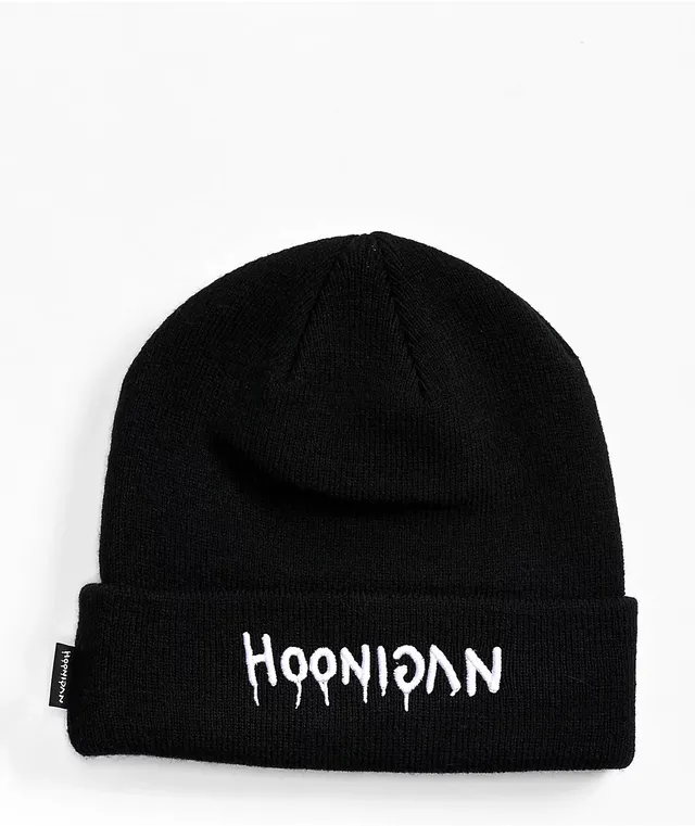 Hoonigan x Trouble Andrew x Ken Block Drips Black Beanie | Arden Fair