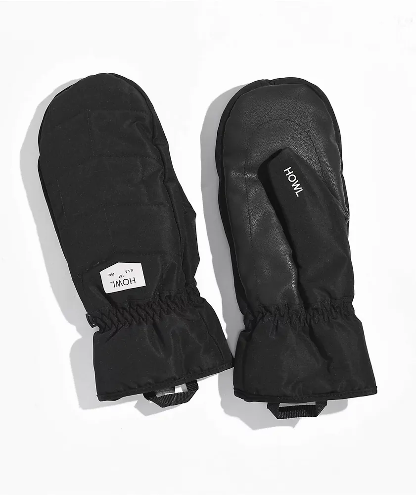 Howl Daily Black 10K Snowboard Mittens CoolSprings Galleria