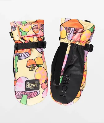Howl Fairbanks Animal Print 10K Snowboard Mittens at Hamilton