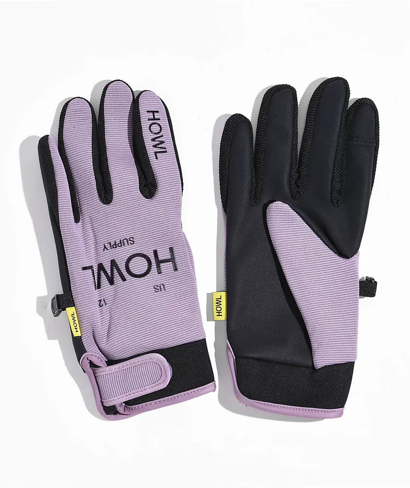 HOWL キルティング スノーボード グローブ パープル S 23-24モデル Howl Jeepster Purple Snowboard Gloves | MainPlace Mall