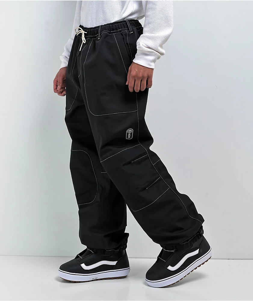 Howl Public Black 10K Snowboard Pants | MainPlace Mall Howl Public Black 10K Snowboard Pants | MainPlace Mall