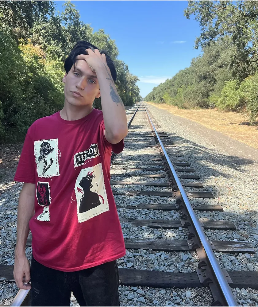 Cool shirt on sale patches