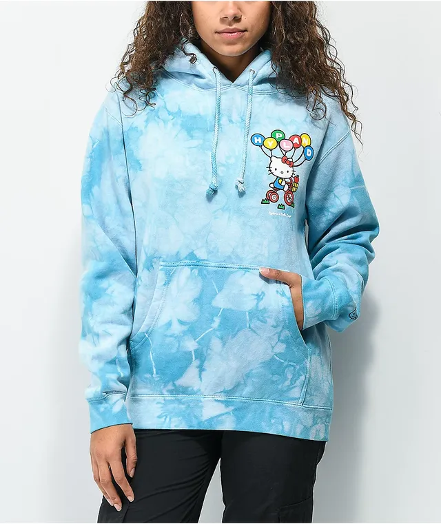 Tie dye baby deals blue hoodie