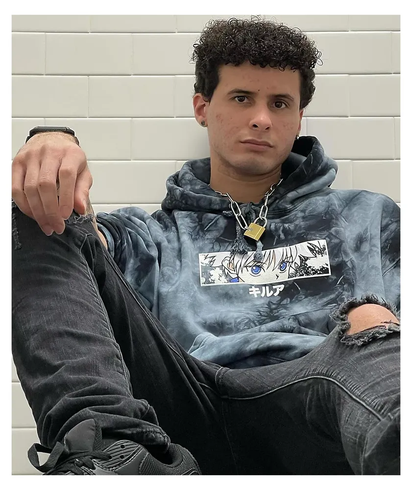 Hunter x hunter best sale tie dye hoodie