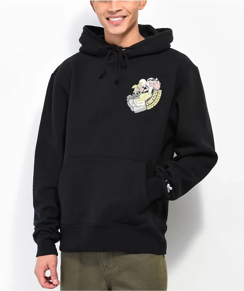Hypland x Rolling Loud Coaster Black Hoodie at Hamilton Place in