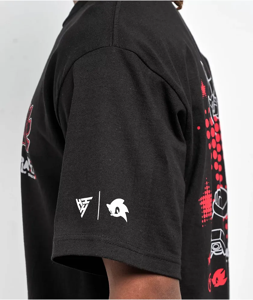 USA限定 HYPLAND ソニック シャドウ ブラック tシャツ Lサイズ USA限定 HYPLAND ソニック シャドウ ブラック tシャツ Lサイズ