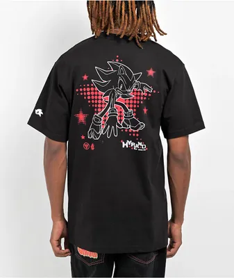 Hypland x Sonic Shadow By Any Means Black T-Shirt at Vancouver