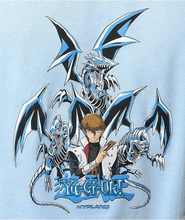 Hypland x Yu-Gi-Oh Kaiba Blue Eyes T-Shirt | MainPlace Mall