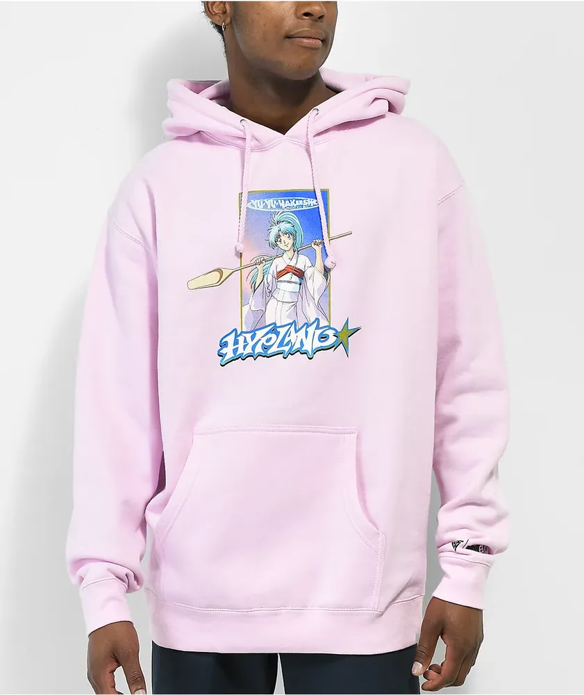 Hypland x Yu Yu Hakusho Botan Pink Hoodie CoolSprings Galleria