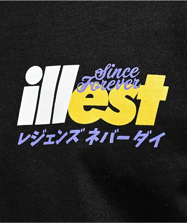 Illest ILL1 MTRSPRTS Black T-Shirt | MainPlace Mall